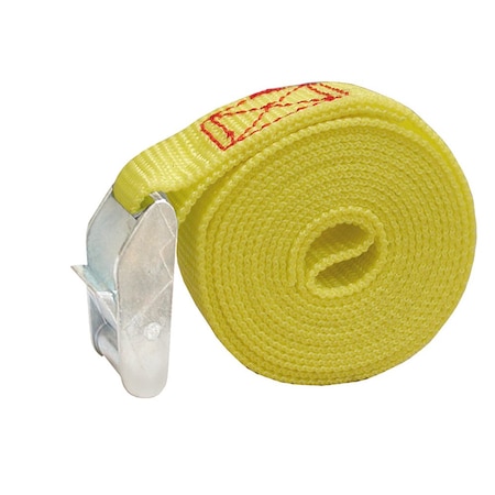 Jones Stephens 1in. x 6ft Cam Strap Twin Pack, Yellow S20202